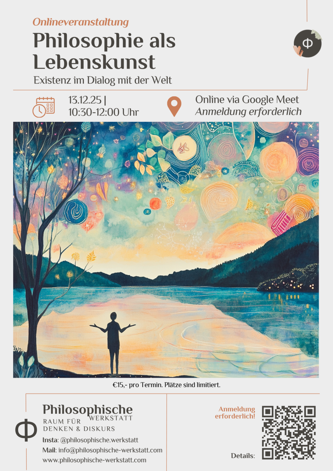 Philosophische Online Matinee am 13.12.2025